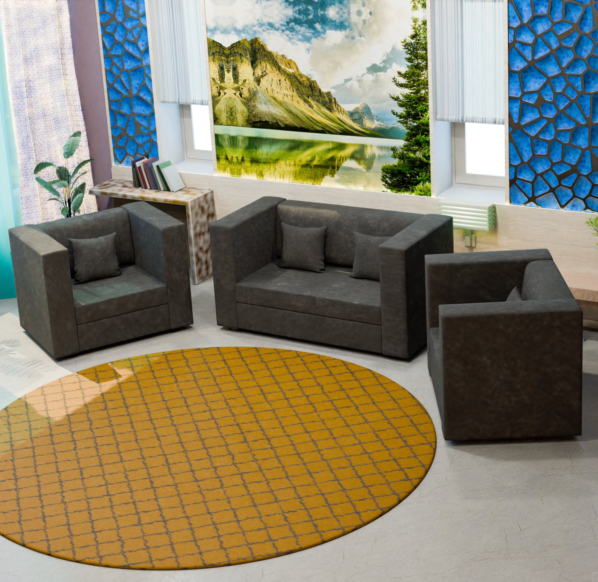 Chic Nest Series Fabric Sofa - Sekar Lifestyle