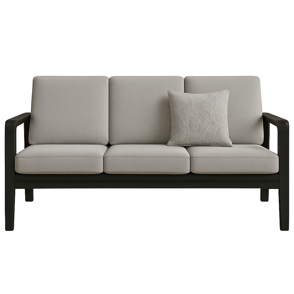 Chola Heritage Series – Luxury Handcrafted Wooden Sofa - Sekar Lifestyle