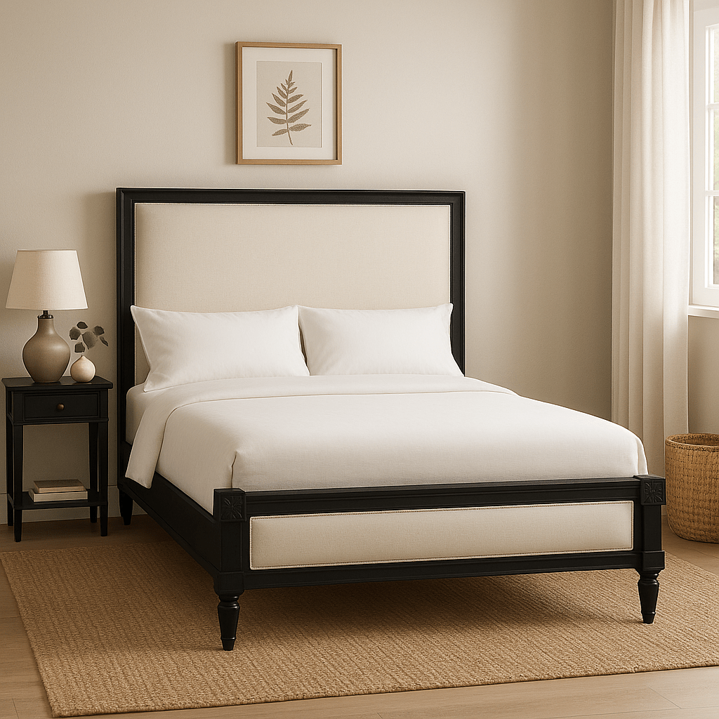 Classic Upholstered Bed – Queen / King Size - Sekar Lifestyle