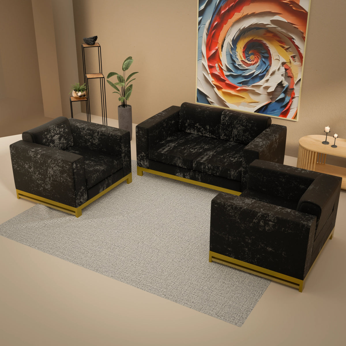 Eleganza Series Fabric Sofa - Sekar Lifestyle