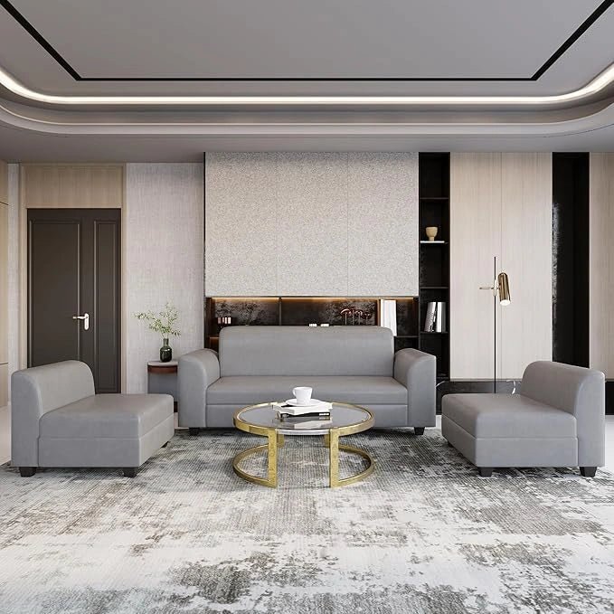 Modular Series Leatherette Sofa Set - Sekar Lifestyle