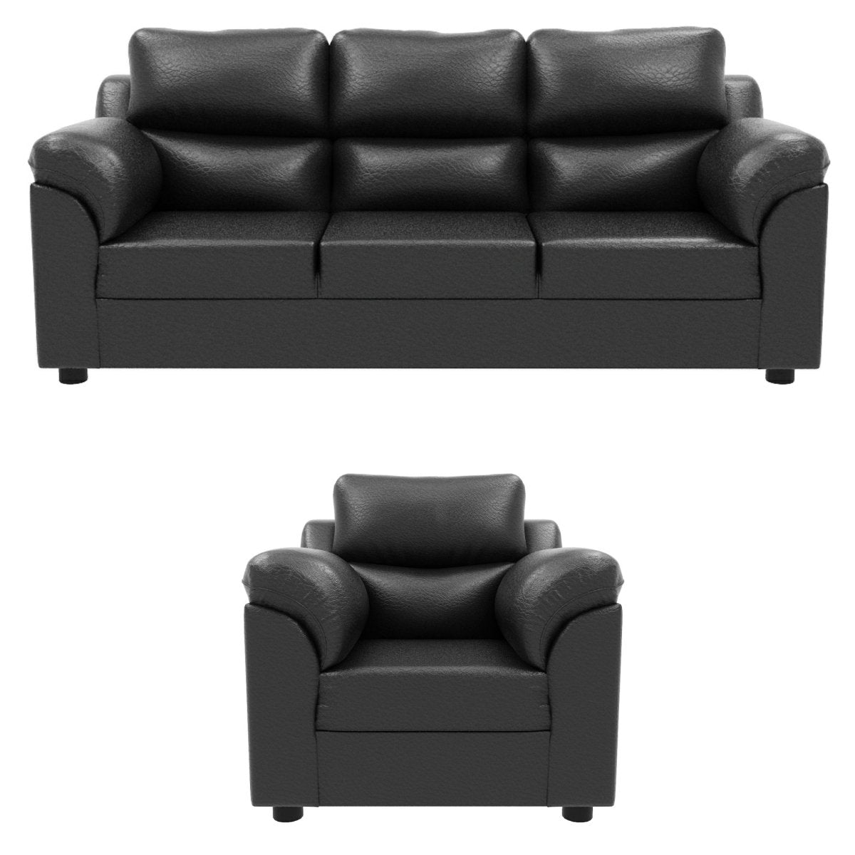 Comfort Series Leatherette Sofa - Sekar Lifestyle