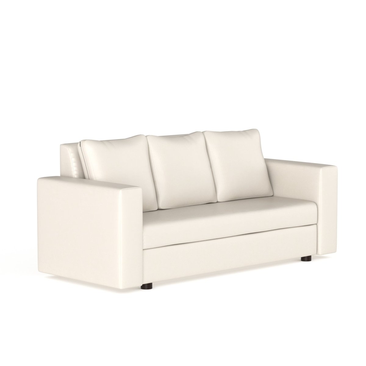 Couch Series with Pillows Leatherette Sofa - Sekar Lifestyle