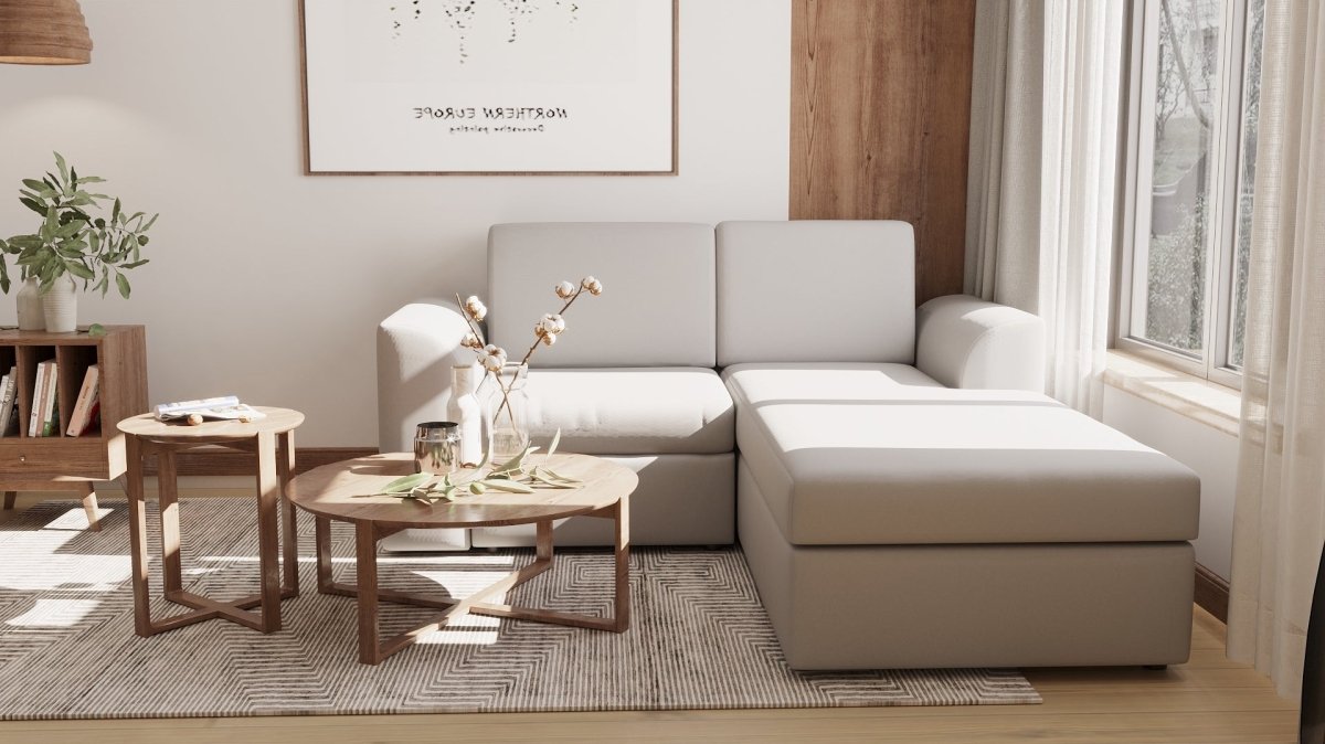 Lounge Series LHS Fabric Sofa Set - Sekar Lifestyle