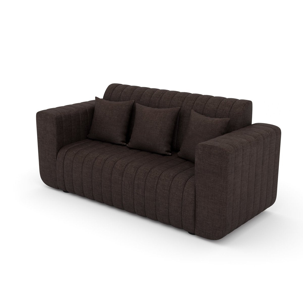 Luxury Series with Fiberfill Pillows Fabric Sofa Set - Sekar Lifestyle
