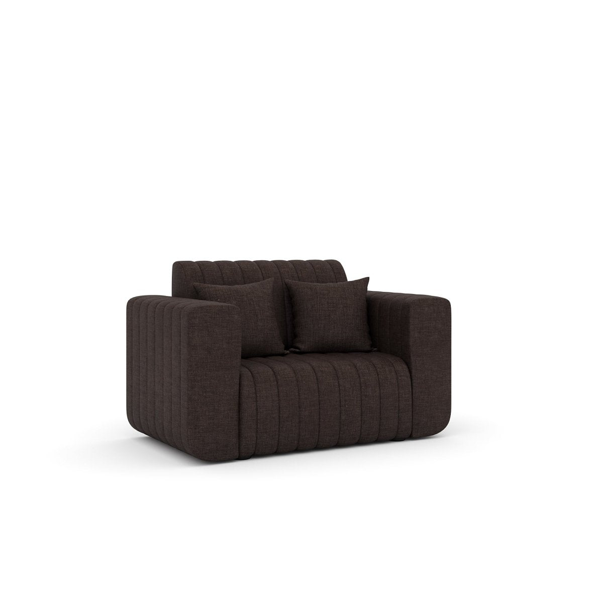 Luxury Series with Fiberfill Pillows Fabric Sofa Set - Sekar Lifestyle