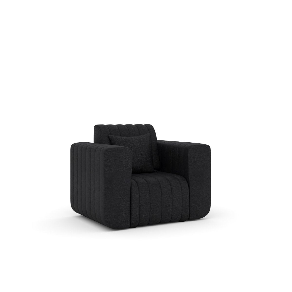 Luxury Series with Fiberfill Pillows Fabric Sofa Set - Sekar Lifestyle