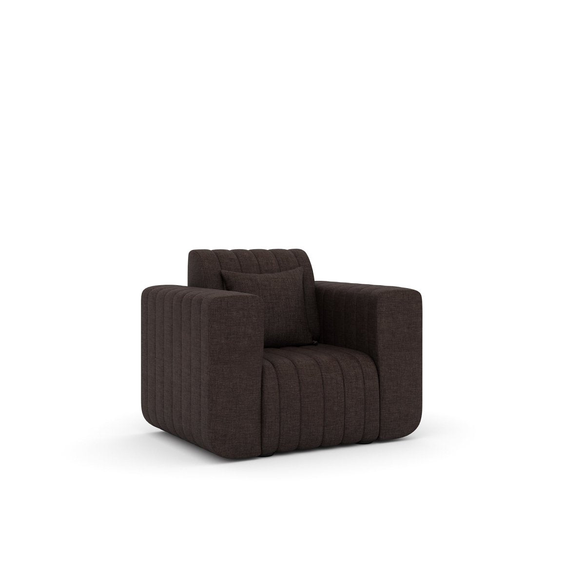 Luxury Series with Fiberfill Pillows Fabric Sofa Set - Sekar Lifestyle