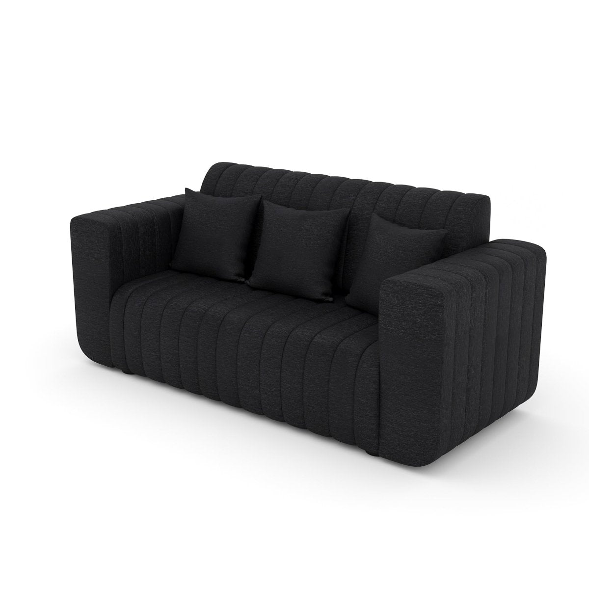 Luxury Series with Fiberfill Pillows Fabric Sofa Set - Sekar Lifestyle