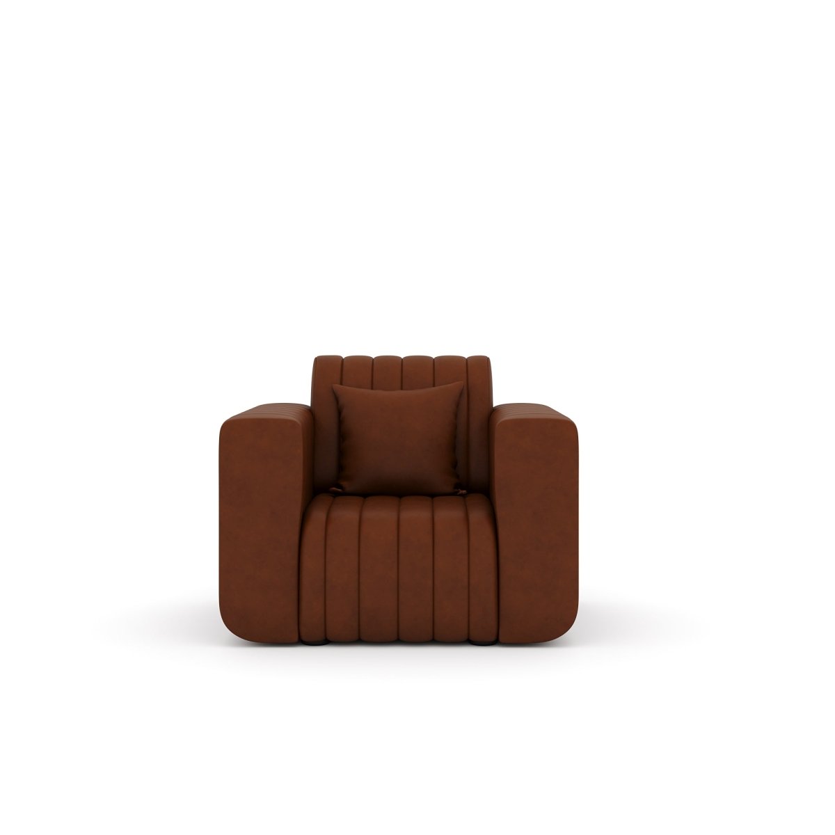 Luxury Series with Fiberfill Pillows Leatherette Sofa Set - Sekar Lifestyle