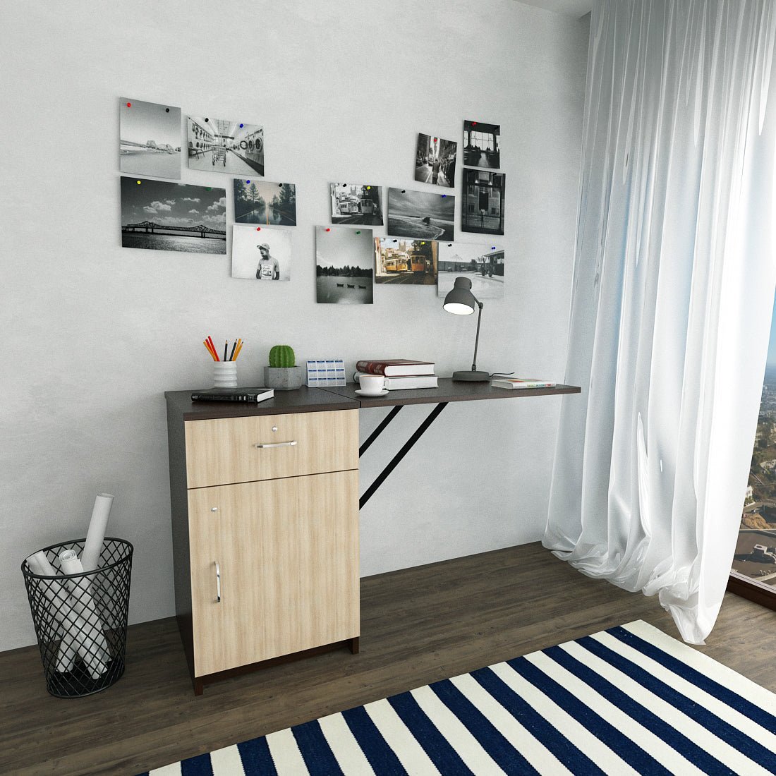 Office Desk (OFD003) - Sekar Lifestyle