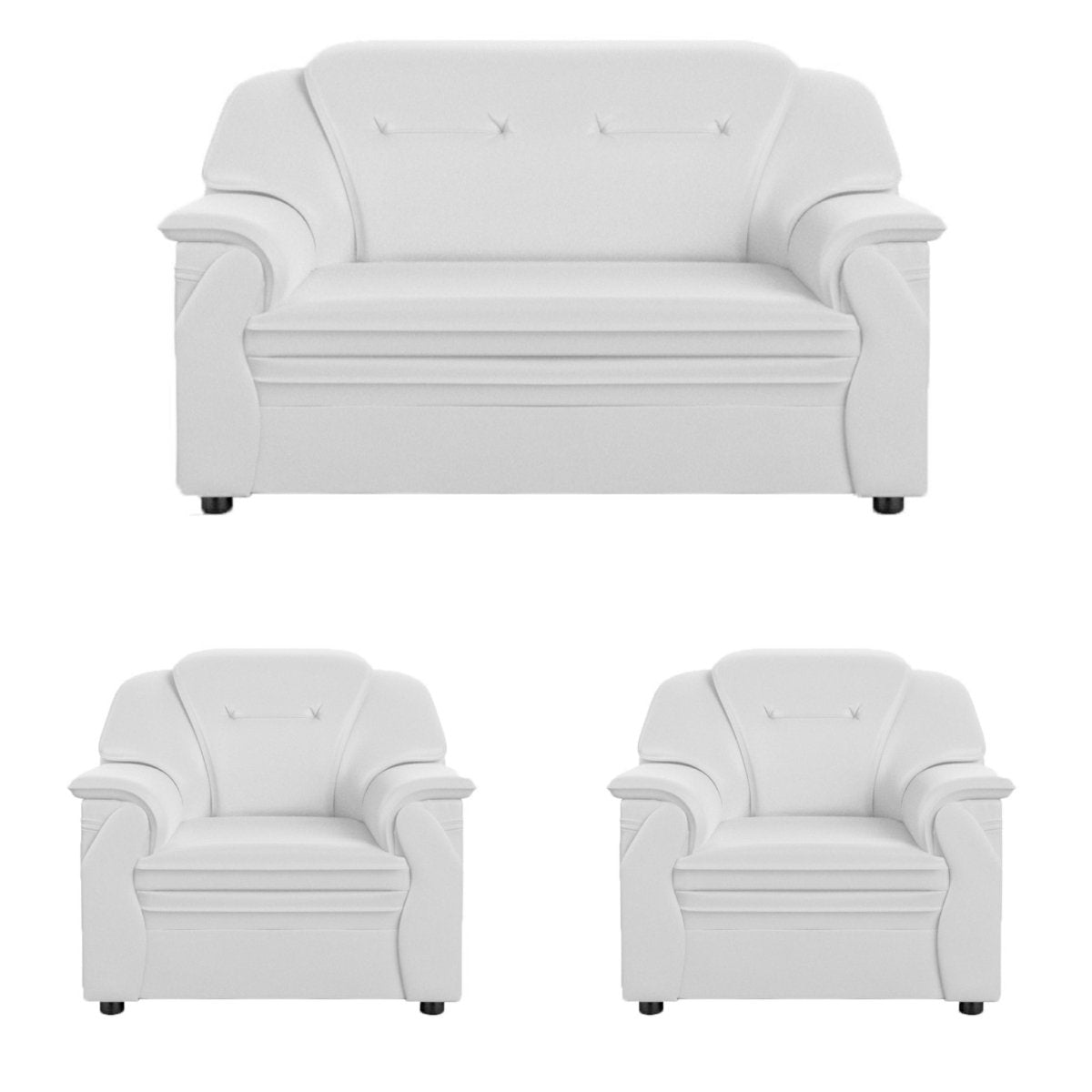 Polyurethane Large Series Leatherette Sofa Set - Sekar Lifestyle