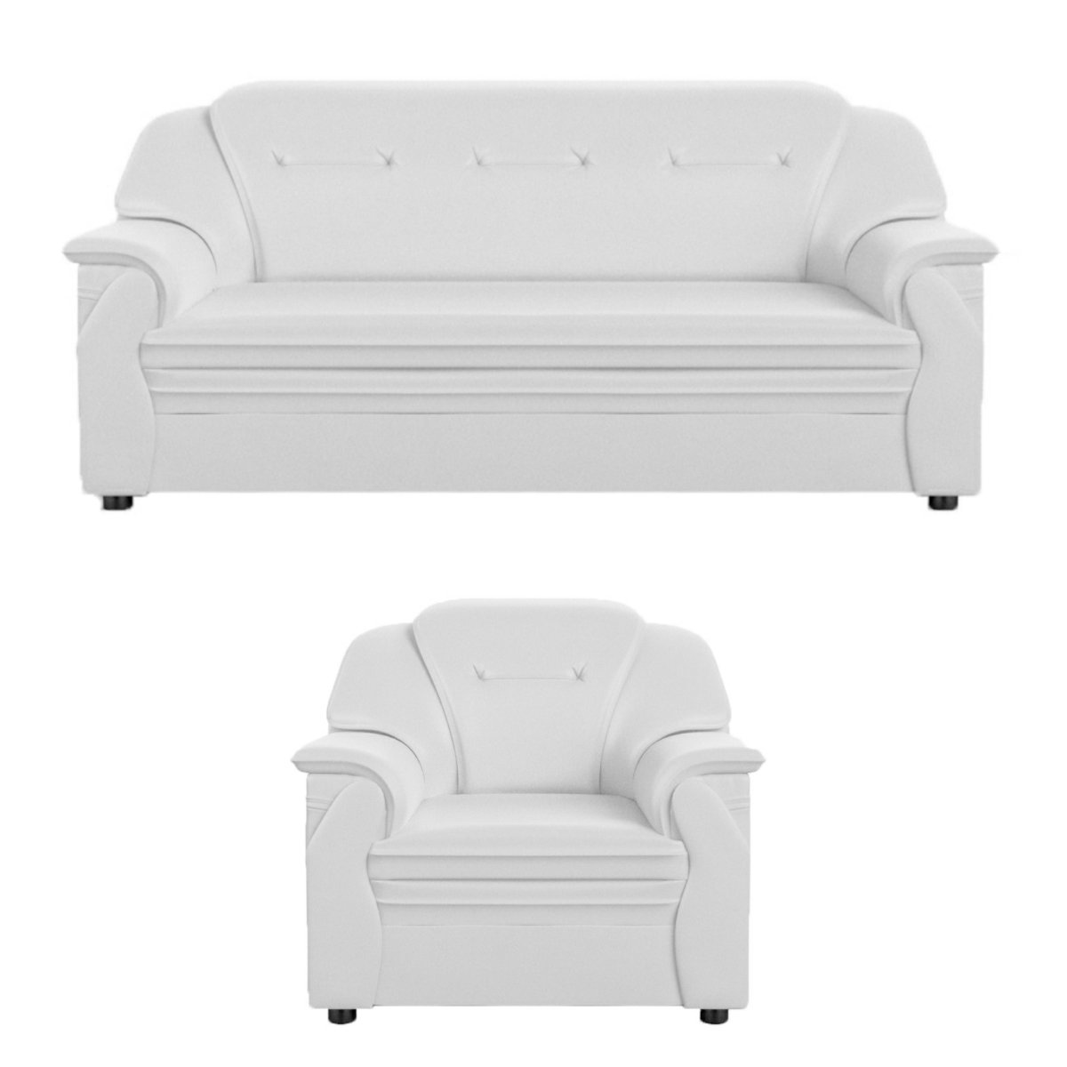 Polyurethane Large Series Leatherette Sofa Set - Sekar Lifestyle