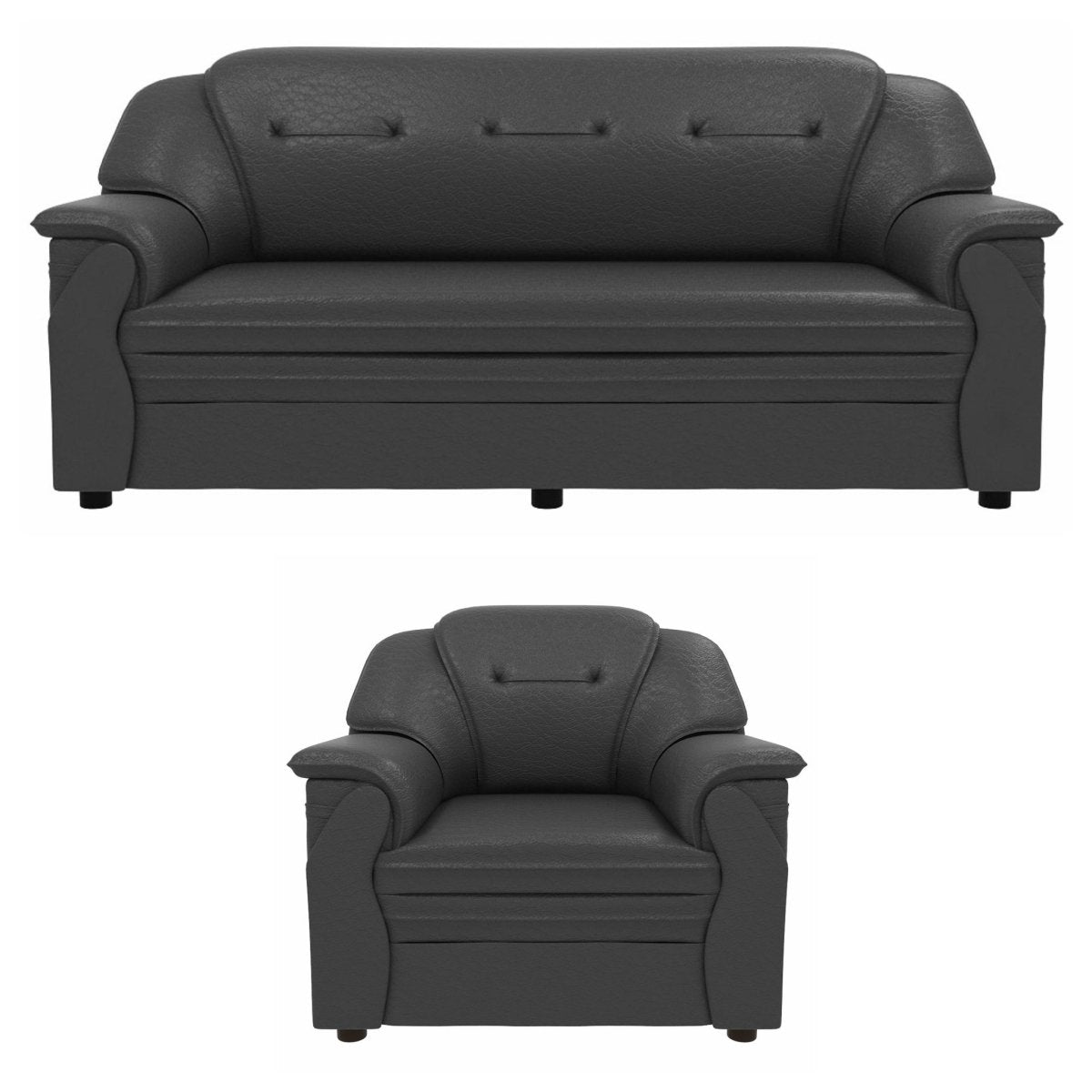 Polyurethane Large Series Leatherette Sofa Set - Sekar Lifestyle