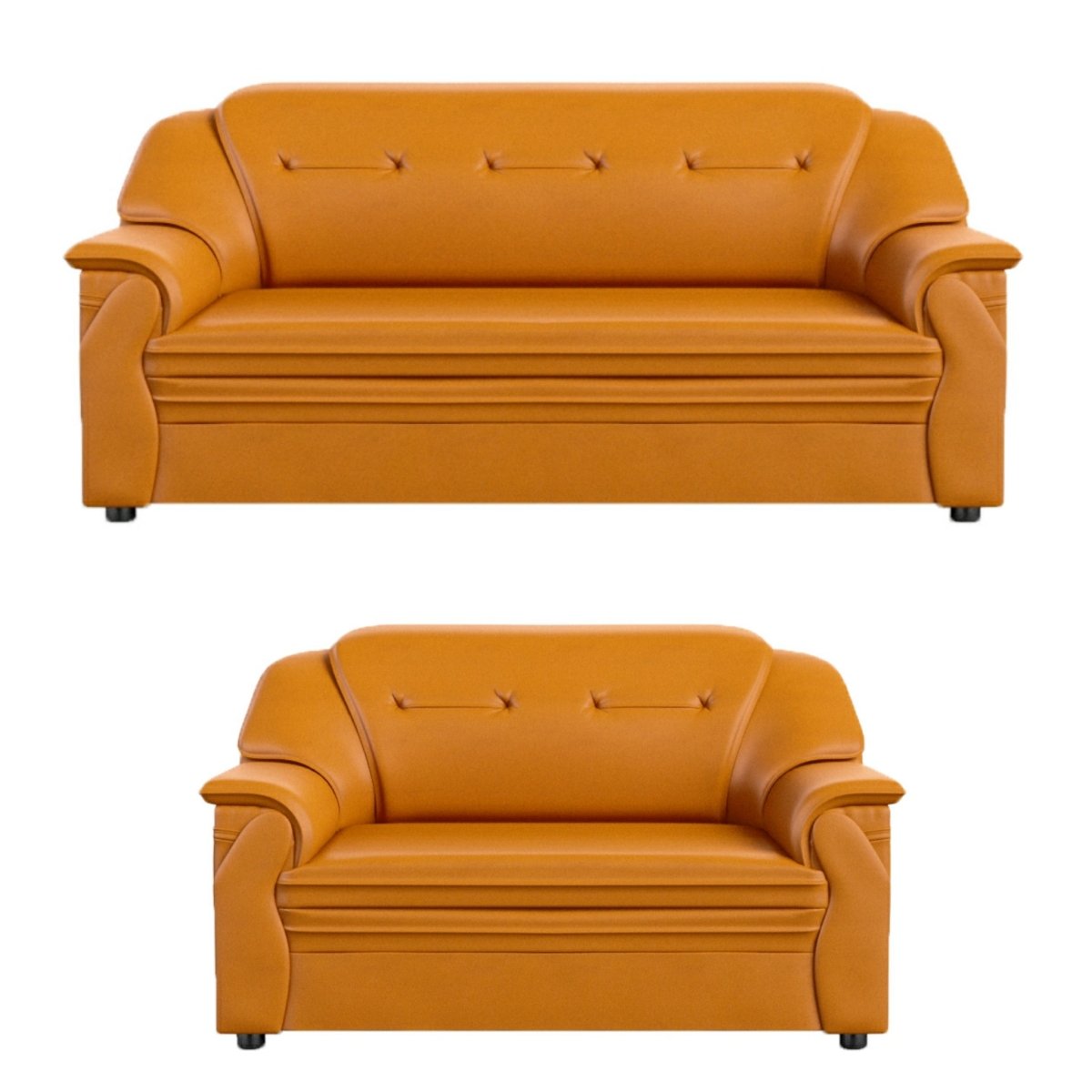 Polyurethane Large Series Leatherette Sofa Set - Sekar Lifestyle