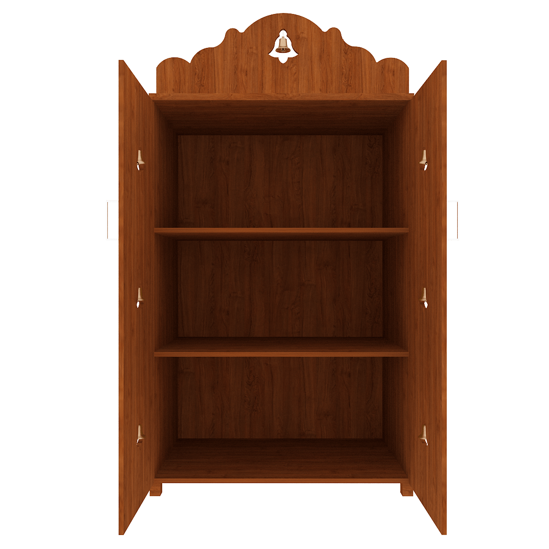 Pooja Stand (4 x 2 Feet, Brown) - Sekar Lifestyle