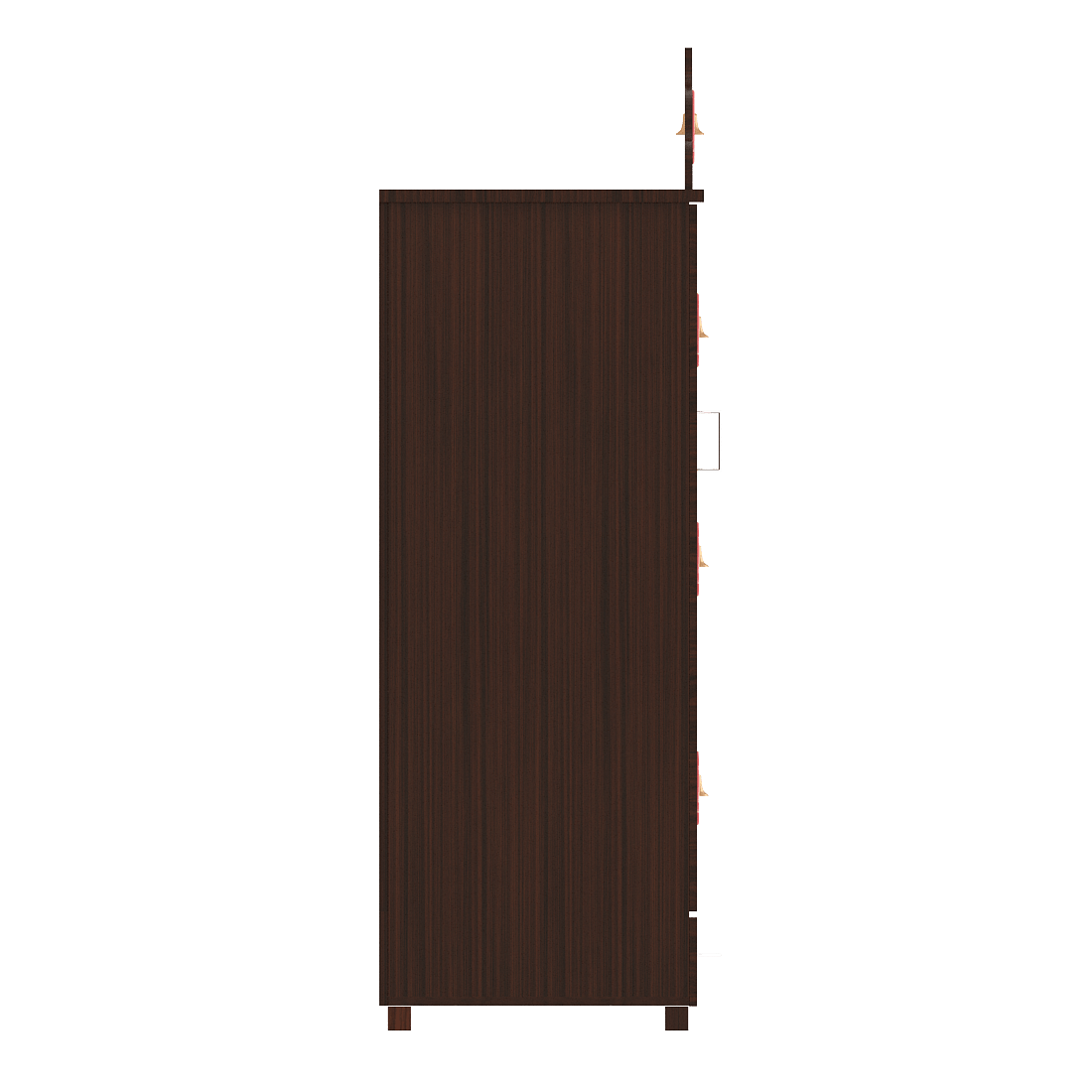 Pooja Stand (4 x 2 Feet, Dark Brown with Draw) - Sekar Lifestyle