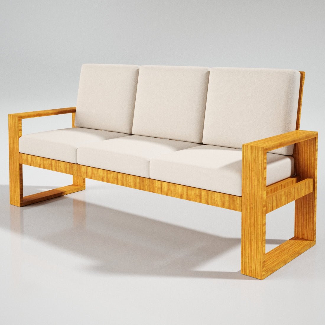 Solidwood Classic Series Sofa Set - Sekar Lifestyle