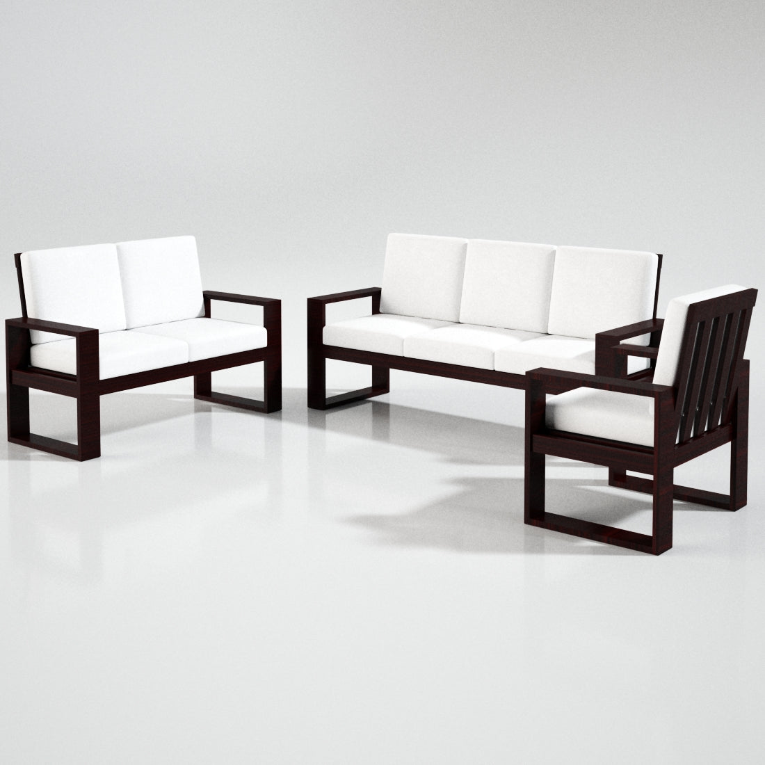 Solidwood Classic Series Sofa Set - Sekar Lifestyle