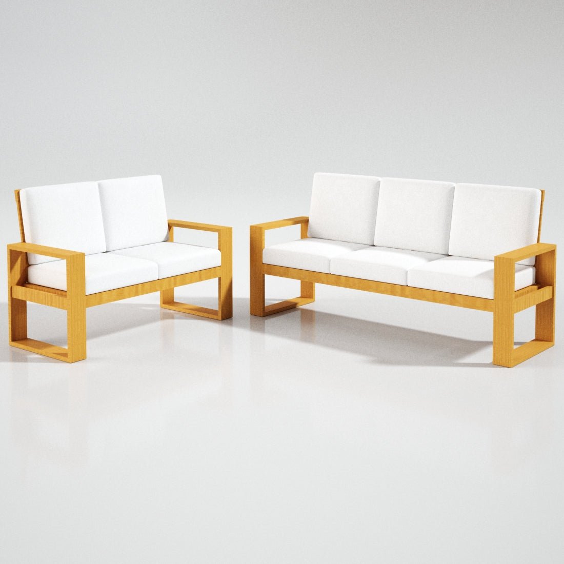Solidwood Classic Series Sofa Set - Sekar Lifestyle