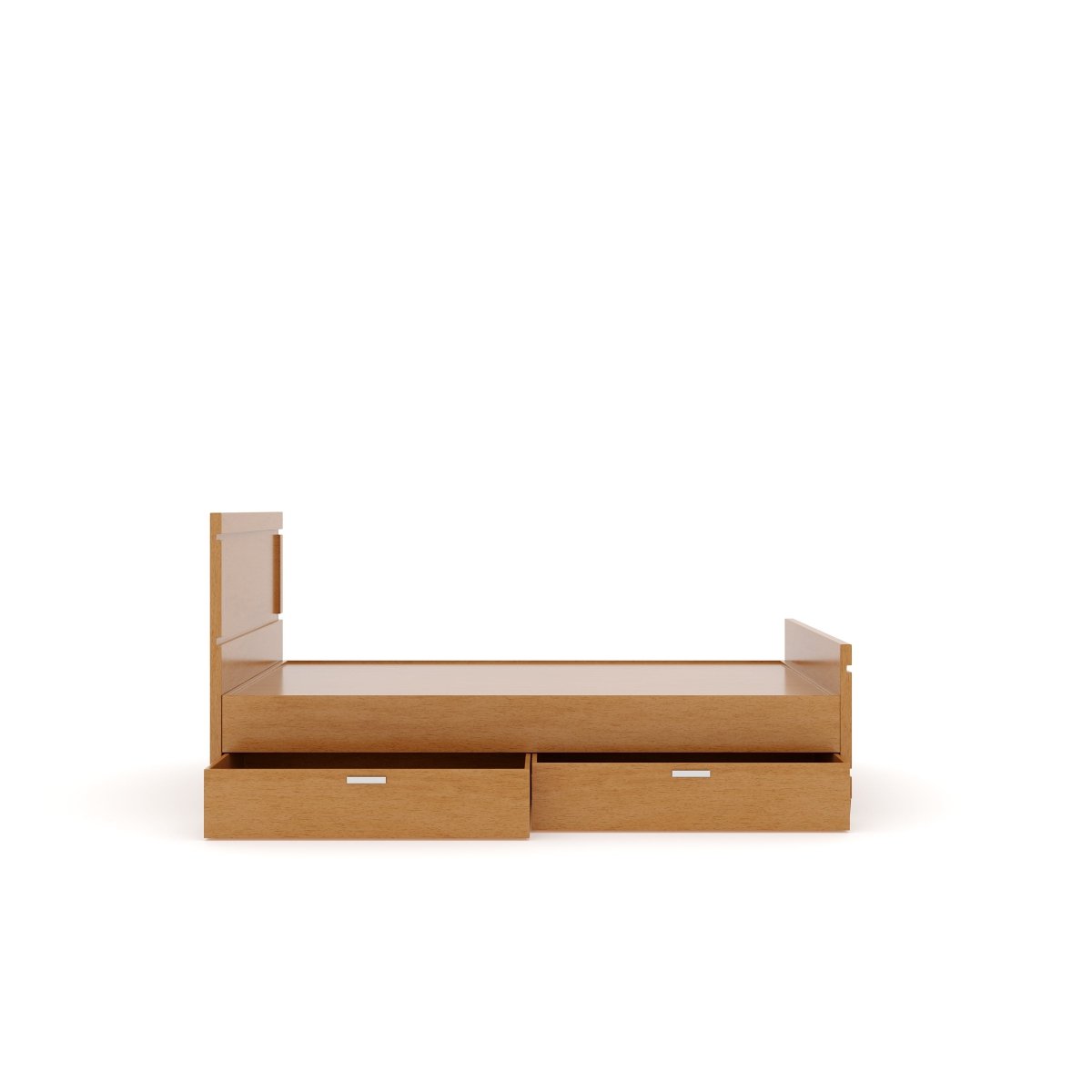 Solidwood Rectangle Series Bed - Sekar Lifestyle