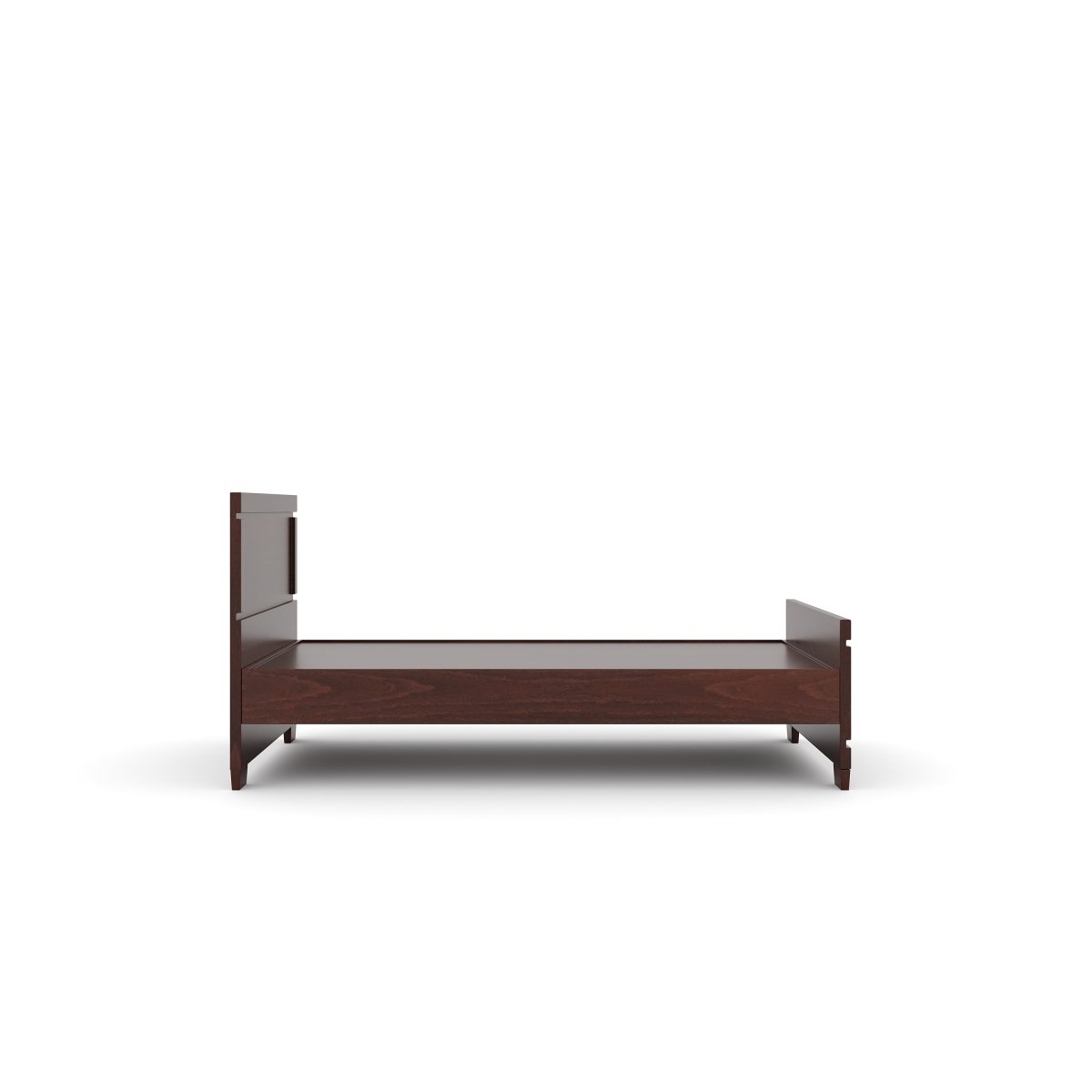 Solidwood Rectangle Series Bed - Sekar Lifestyle
