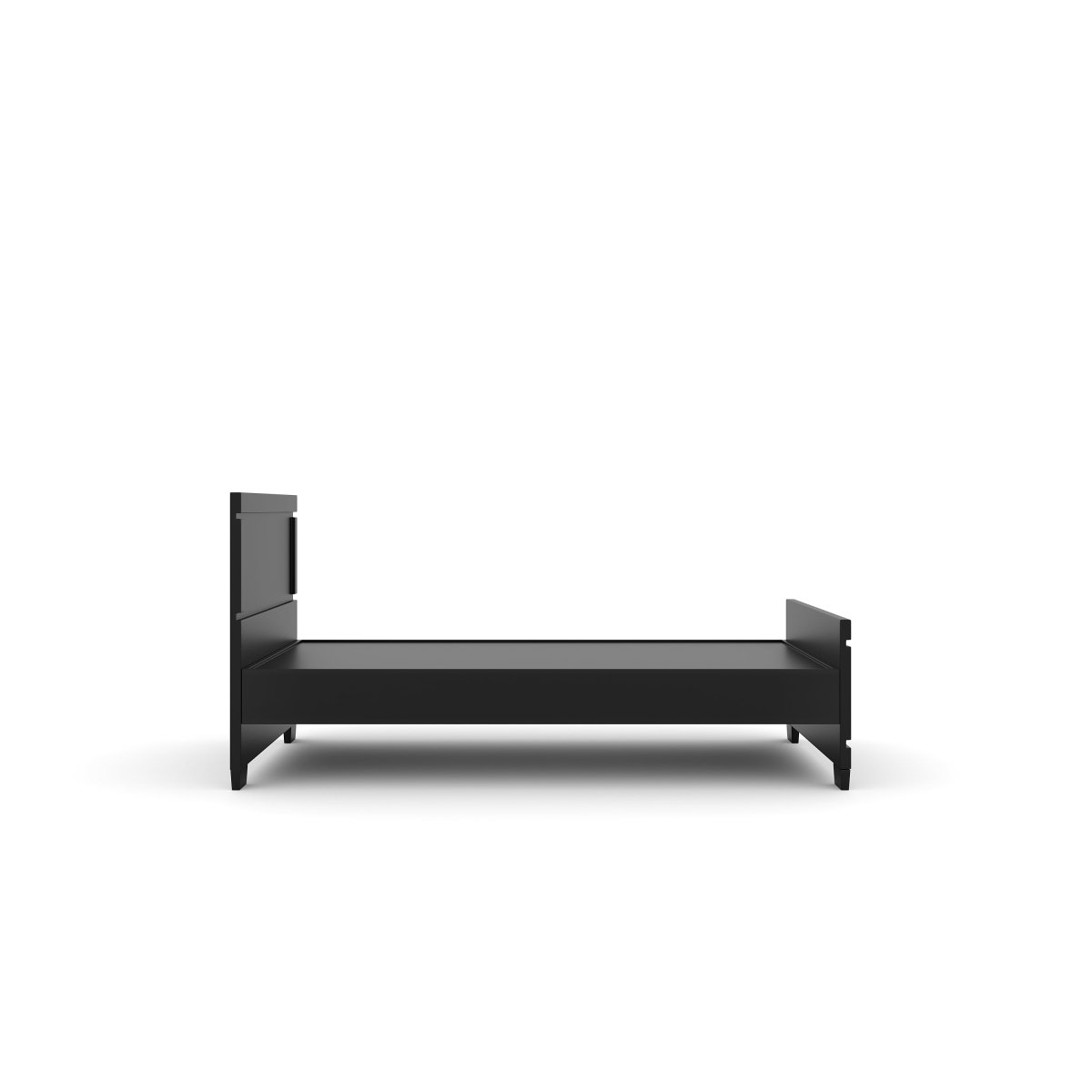 Solidwood Rectangle Series Bed - Sekar Lifestyle