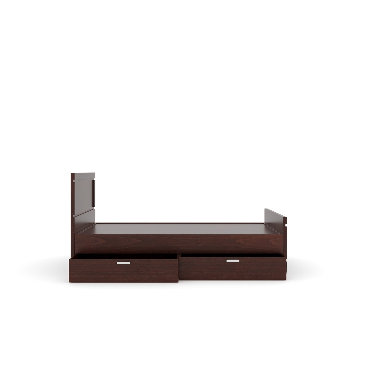 Solidwood Rectangle Series Bed - Sekar Lifestyle