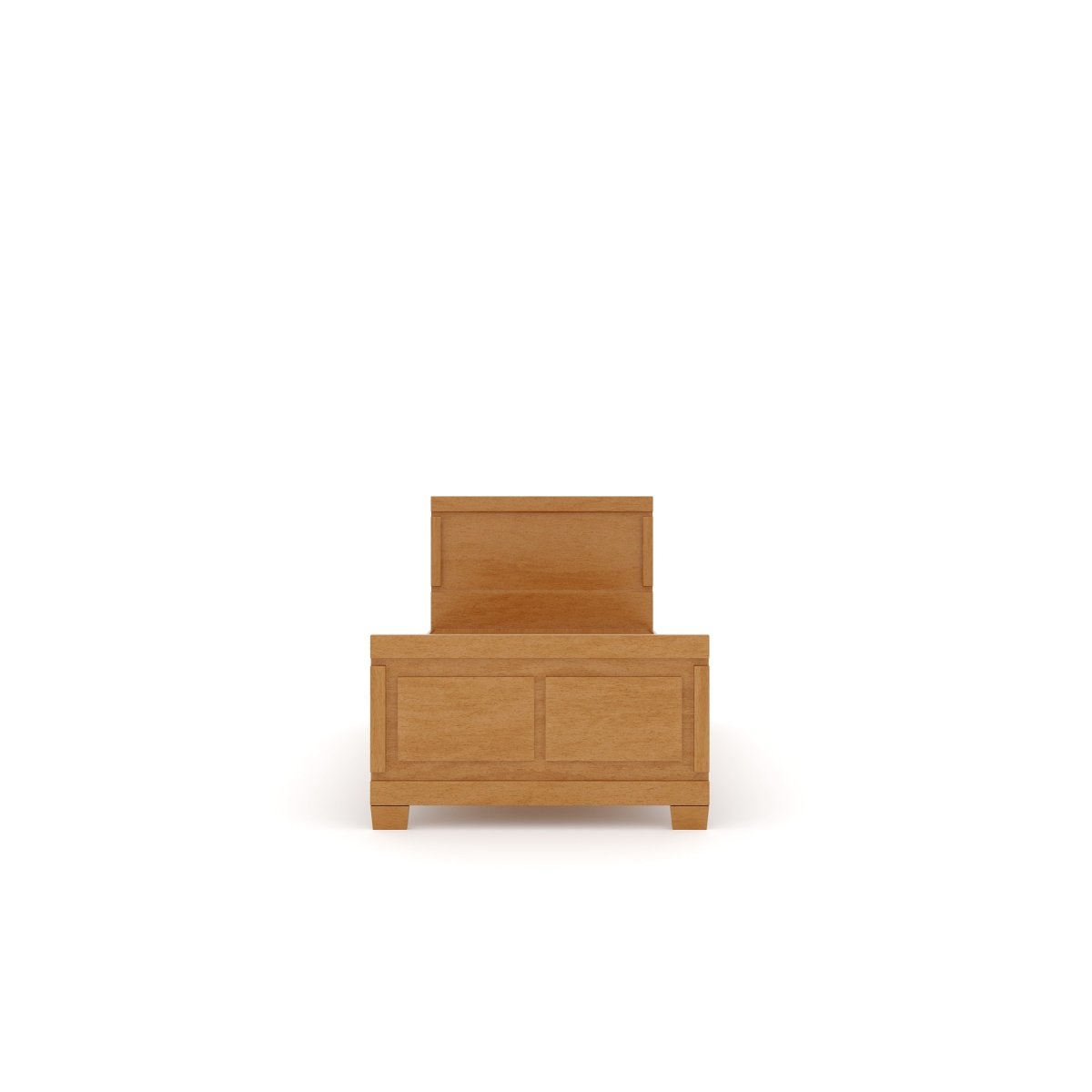 Solidwood Rectangle Series Bed - Sekar Lifestyle
