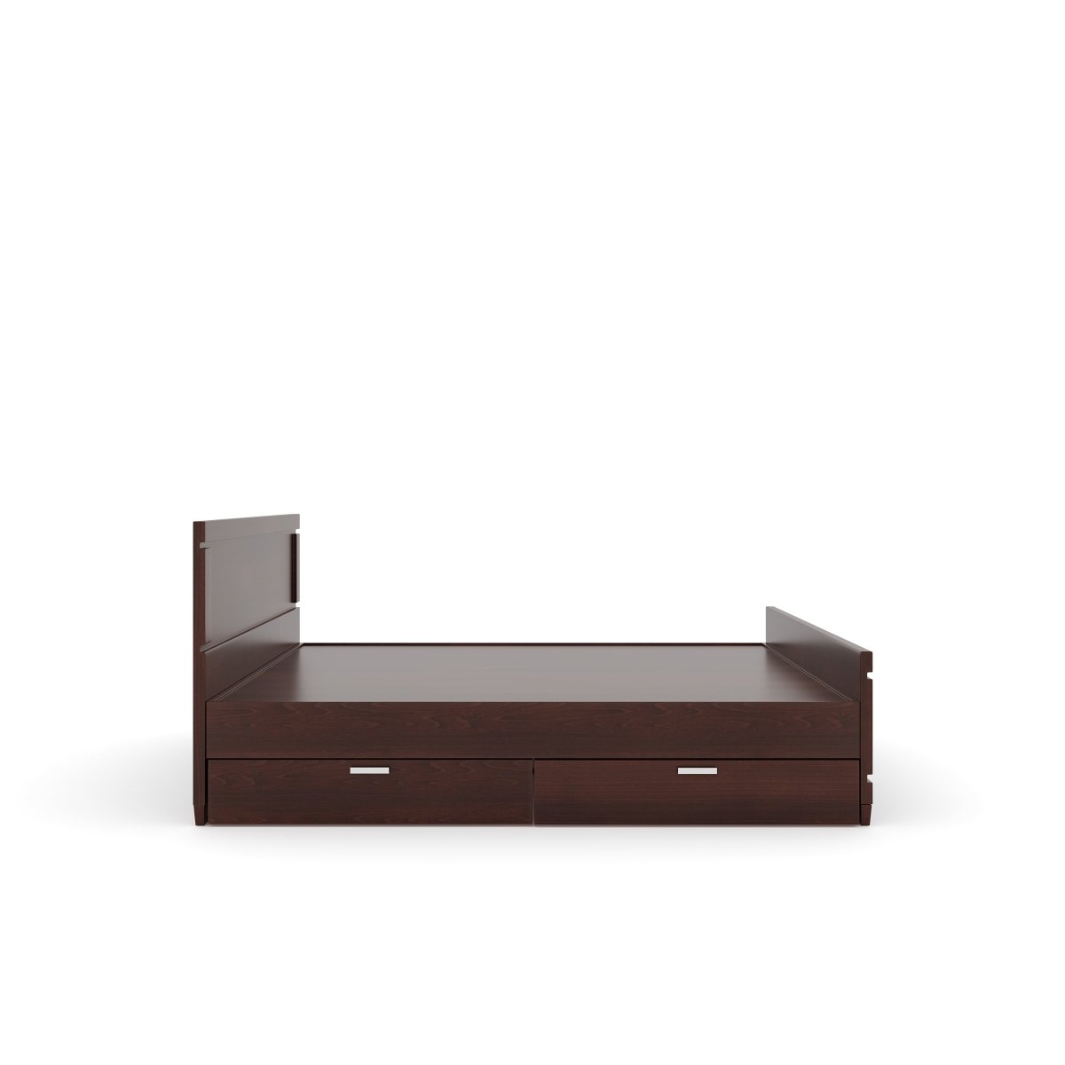 Solidwood Rectangle Series Bed - Sekar Lifestyle
