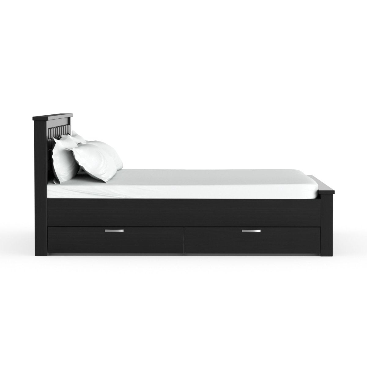 Solidwood Slab Series Bed - Sekar Lifestyle