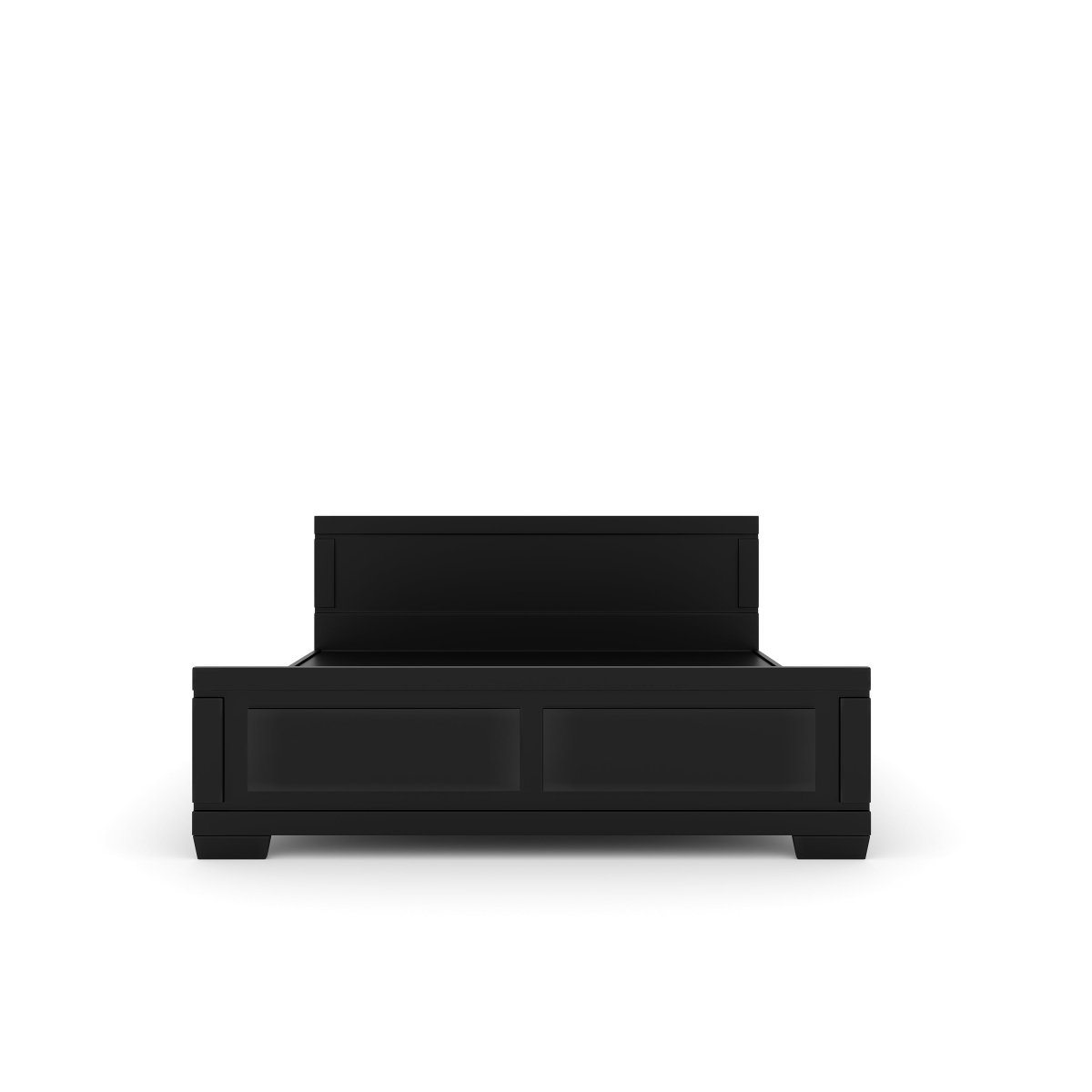 Teak Wood Rectangle Series Bed - Sekar Lifestyle