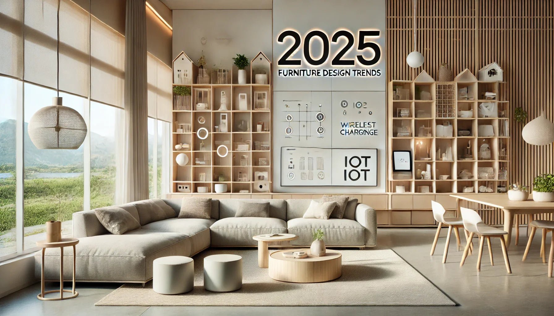 5 Key Trends Shaping the Future of Furniture Design in 2025 - Sekar Lifestyle