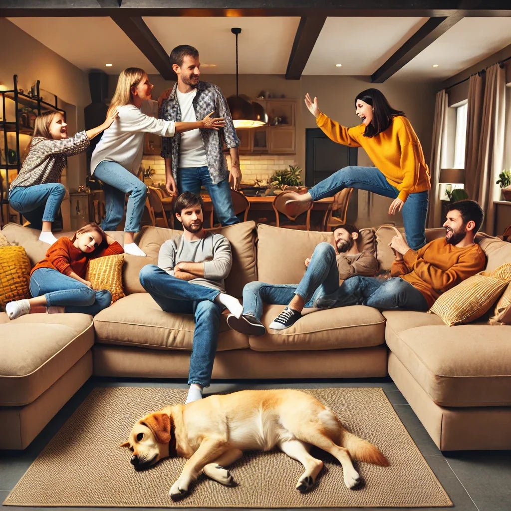 The Great Sofa Debate: Who Gets the Best Spot? - Sekar Lifestyle