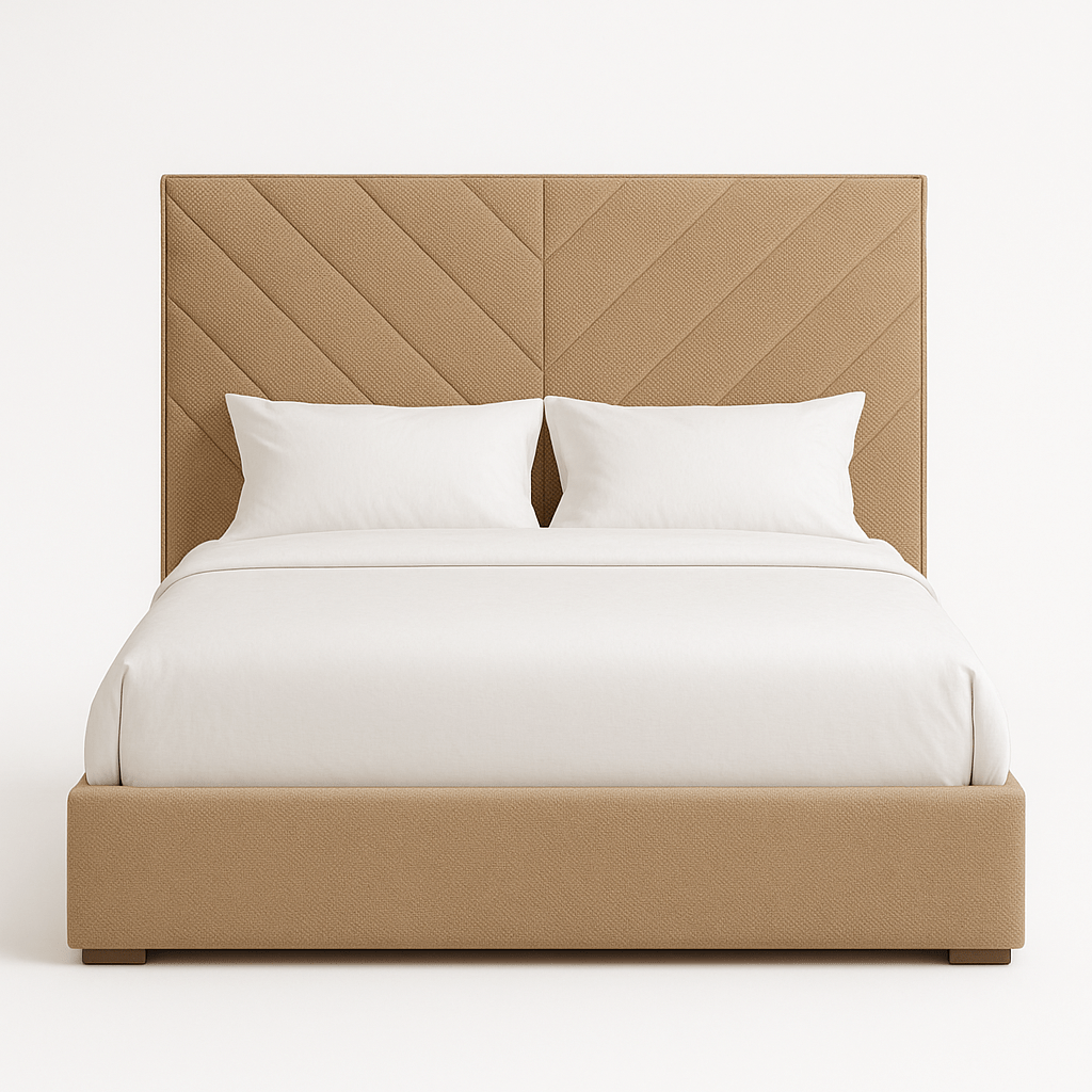 Adyar Elegance Bed – Premium Upholstered Comfort - Sekar Lifestyle