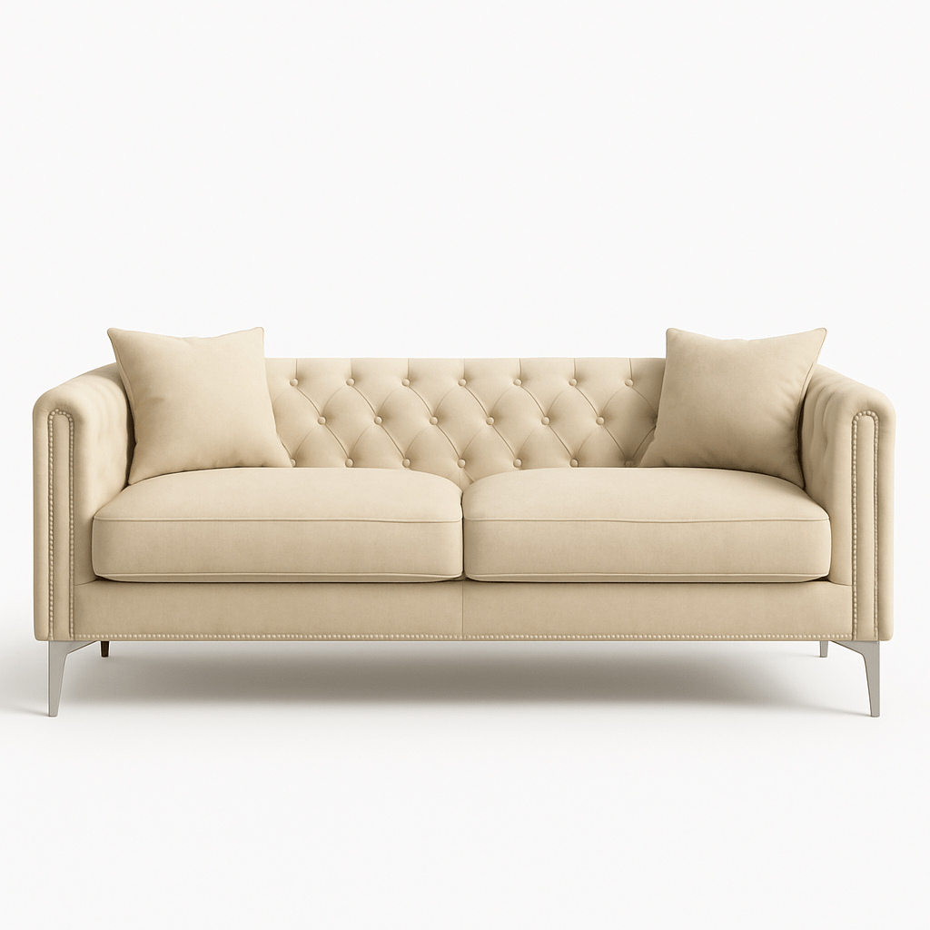 Bombay Bliss Seating – Classic Chesterfield Sofa for Modern Homes - Sekar Lifestyle
