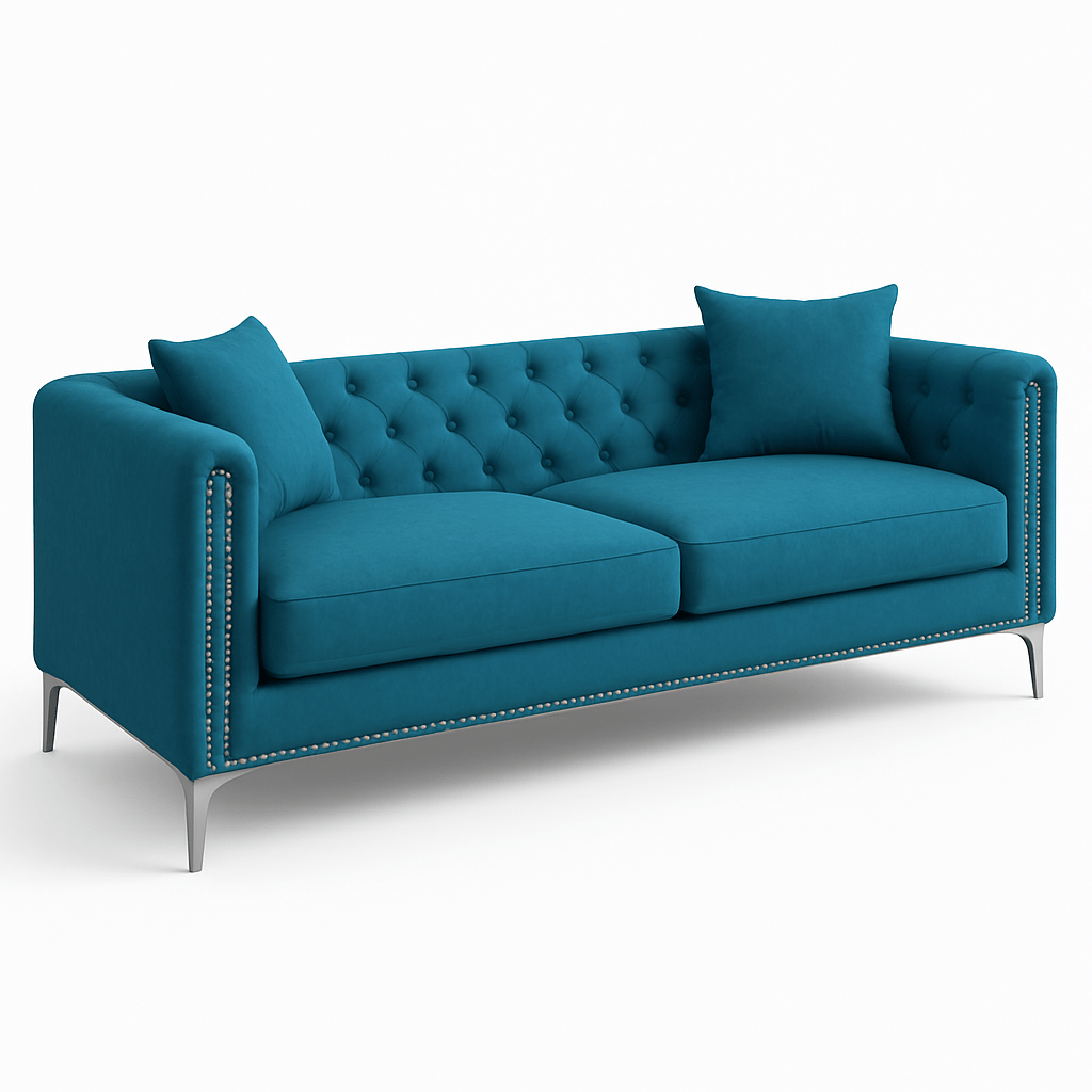 Bombay Bliss Seating – Classic Chesterfield Sofa for Modern Homes - Sekar Lifestyle
