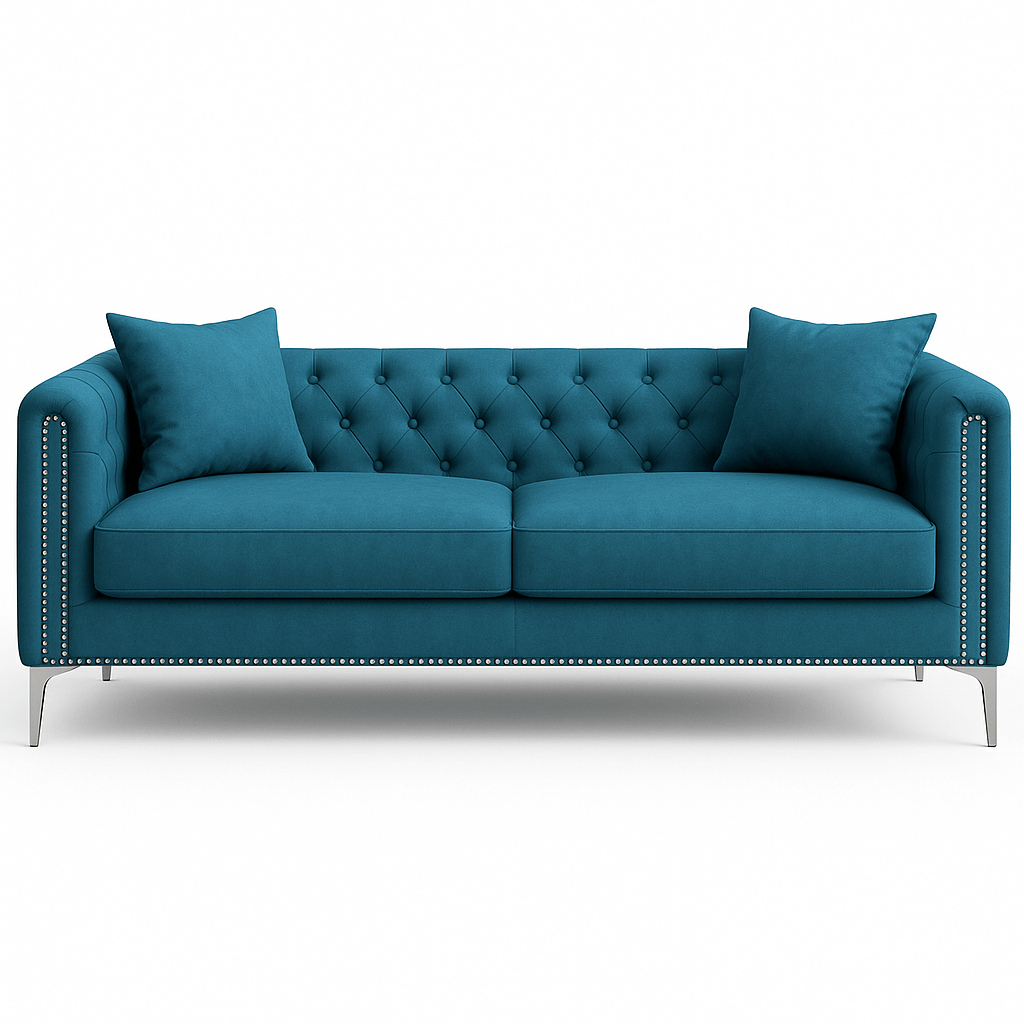 Bombay Bliss Seating – Classic Chesterfield Sofa for Modern Homes - Sekar Lifestyle