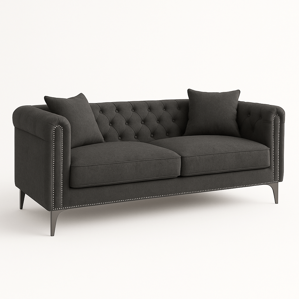 Bombay Bliss Seating – Classic Chesterfield Sofa for Modern Homes - Sekar Lifestyle