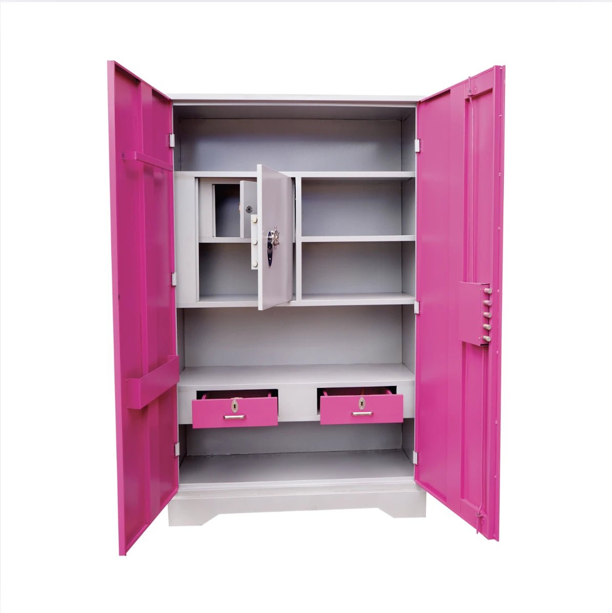 Classic Steel Almirah Model X1 (78x47x20 inches) - Sekar Lifestyle