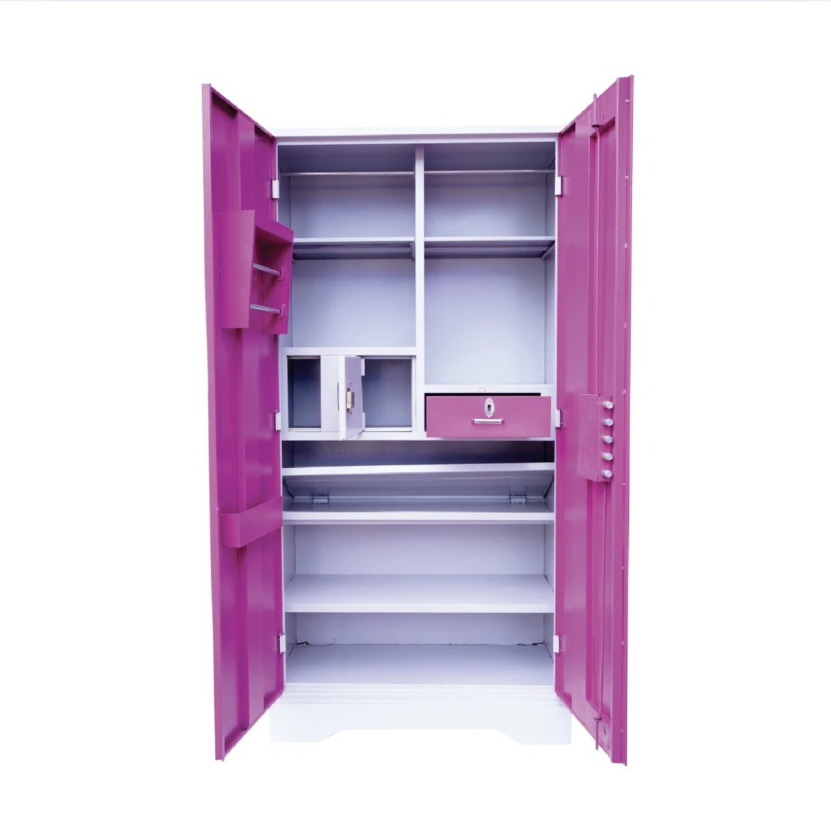 Classic Steel Almirah Model X10 (78x38x20 inches) - Sekar Lifestyle