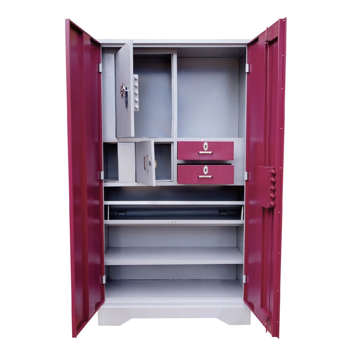 Classic Steel Almirah Model X6 (78x42x20 inches) - Sekar Lifestyle