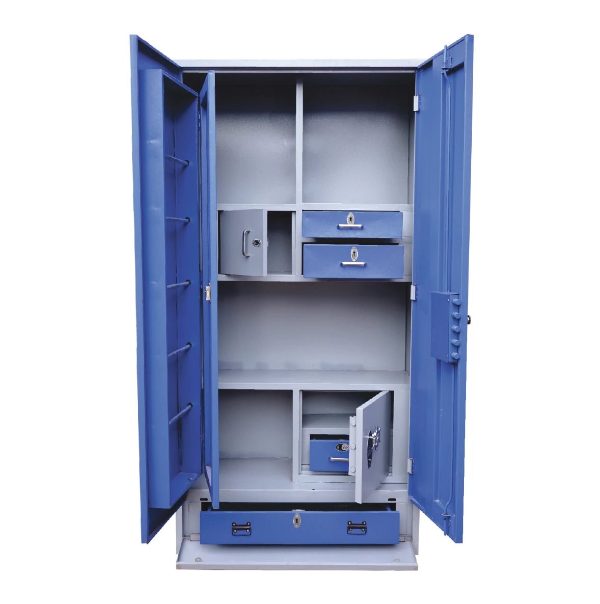 Classic Steel Almirah Model X7 (78x38x18 inches) - Sekar Lifestyle