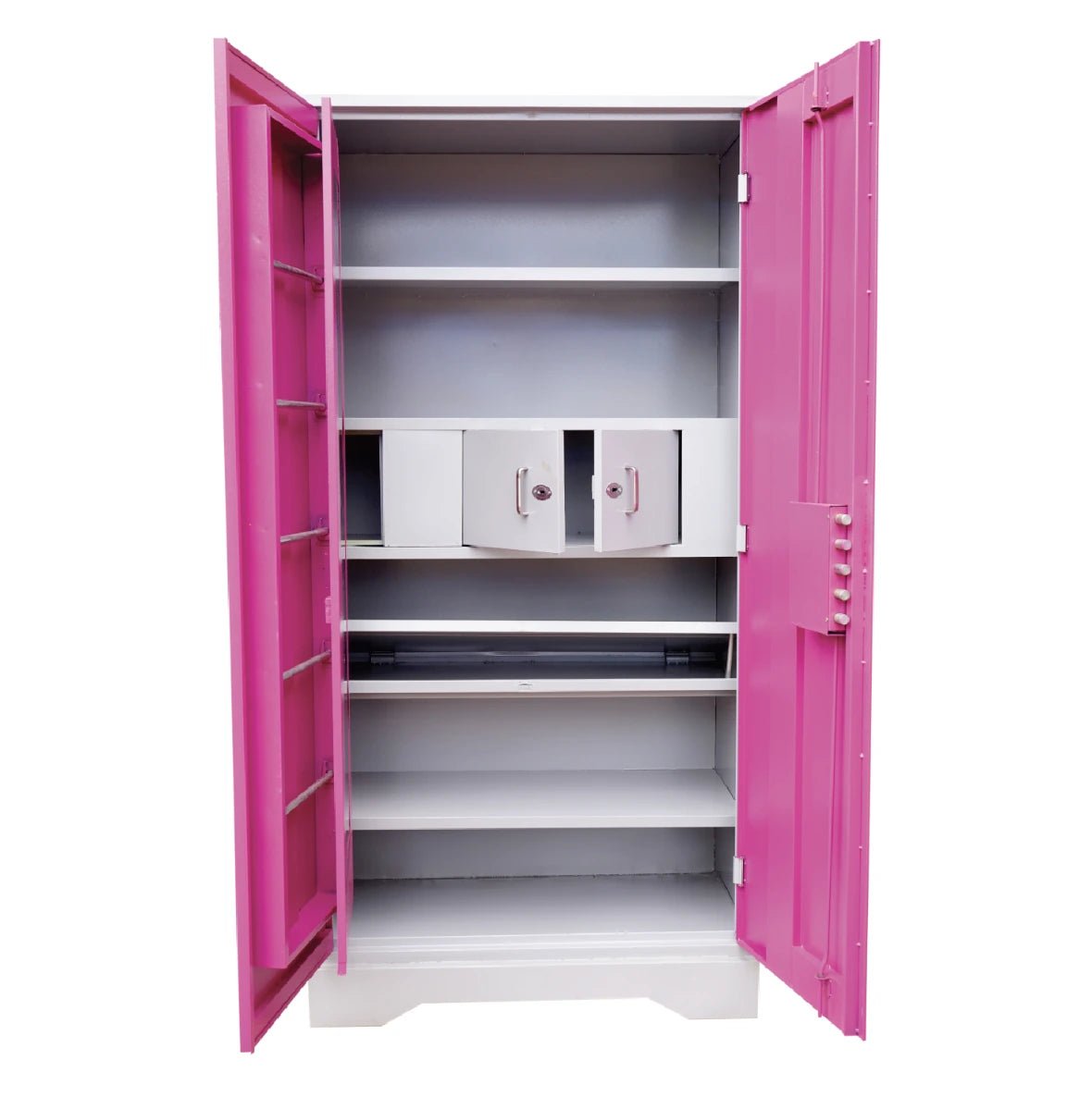 Classic Steel Almirah Model X8 (78x38x20 Inches) - Sekar Lifestyle