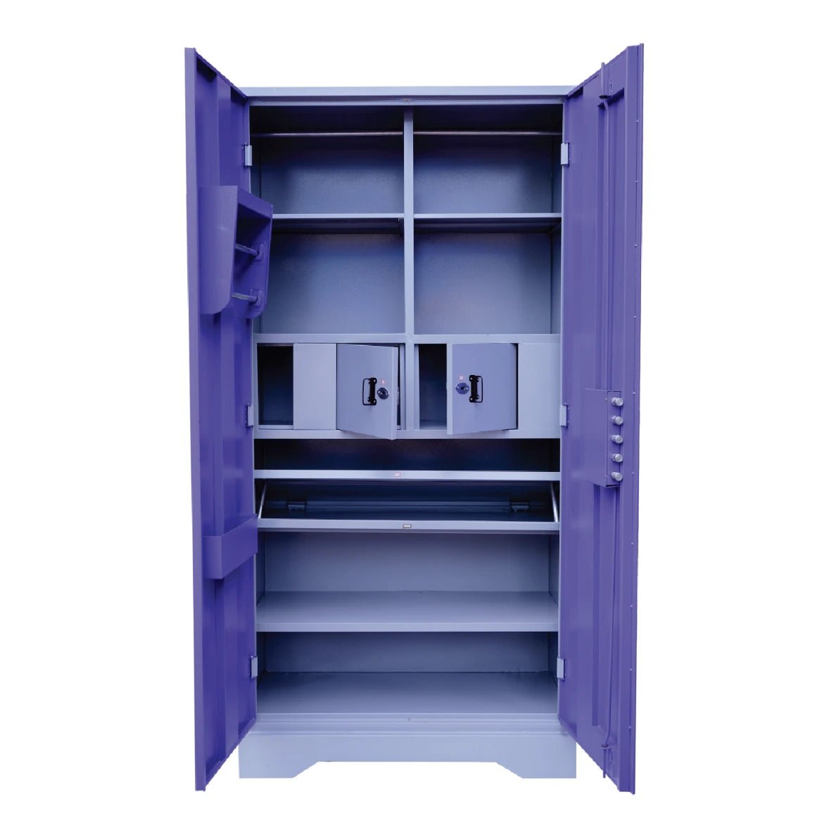 Classic Steel Almirah Model X9 (78x38x20 inches) - Sekar Lifestyle