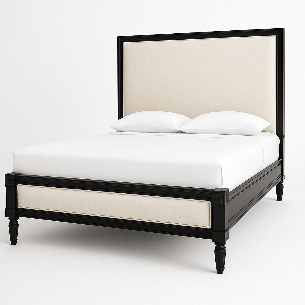 Classic Upholstered Bed – Queen / King Size - Sekar Lifestyle