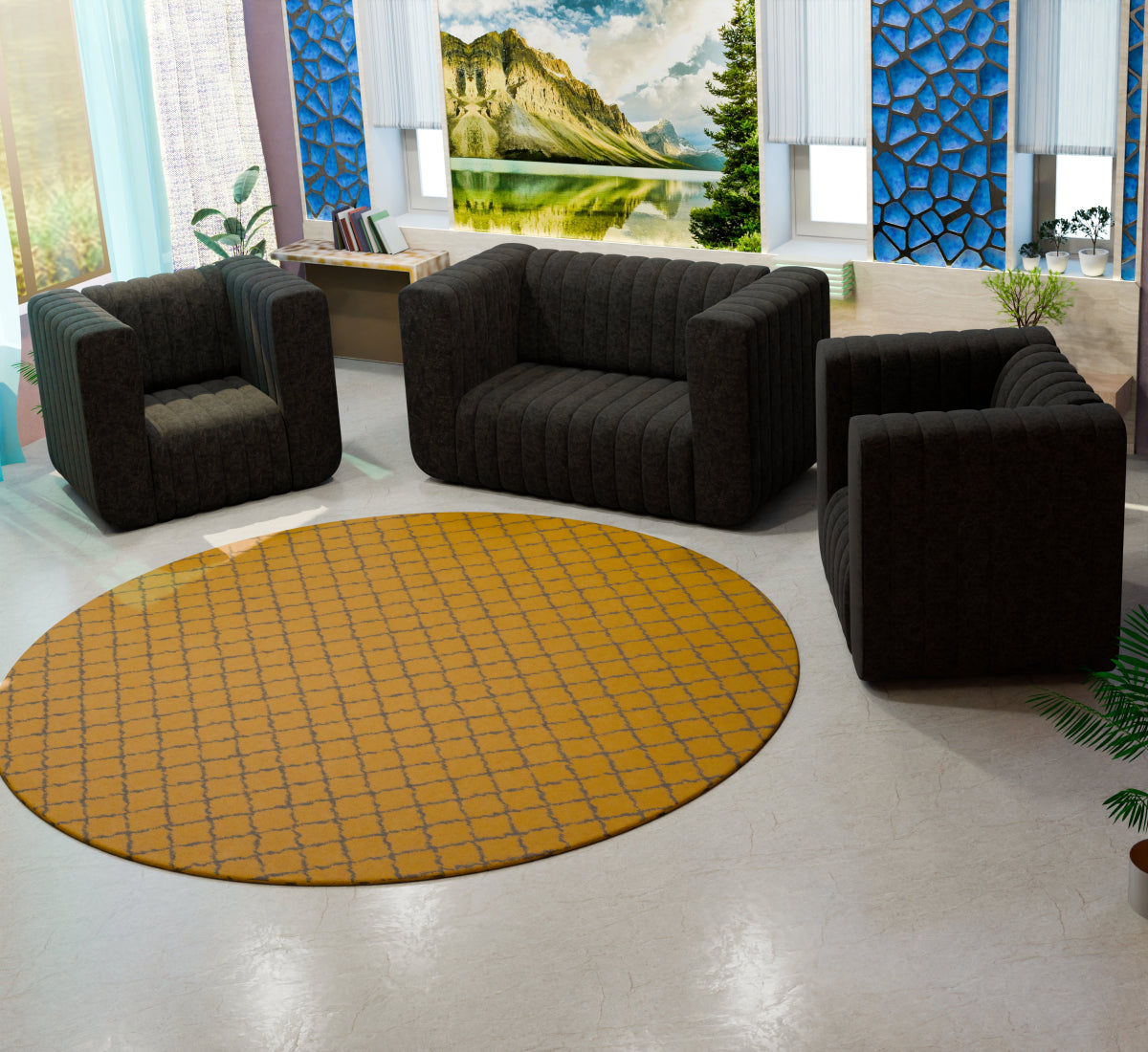 Comfort Cove Series Fabric Sofa - Sekar Lifestyle