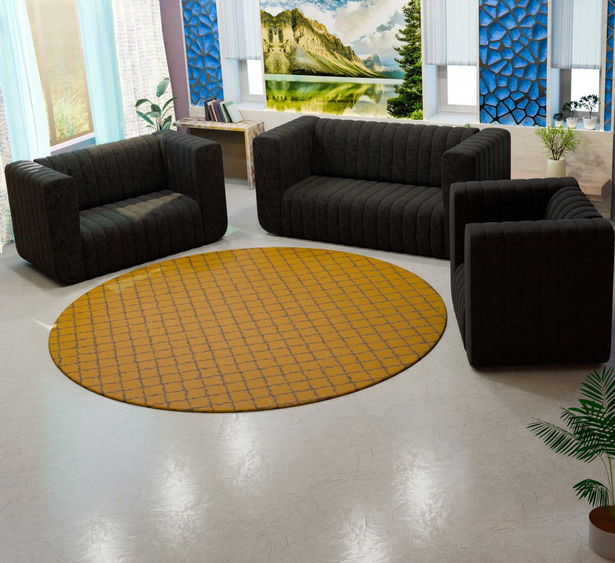 Comfort Cove Series Fabric Sofa - Sekar Lifestyle