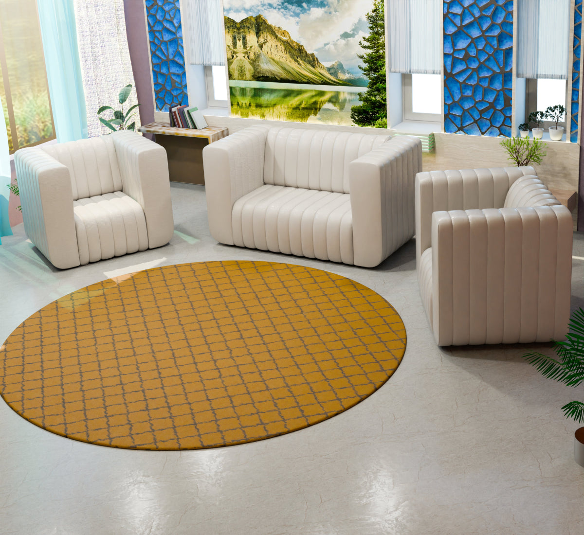 Comfort Cove Series Leatherette Sofa - Sekar Lifestyle