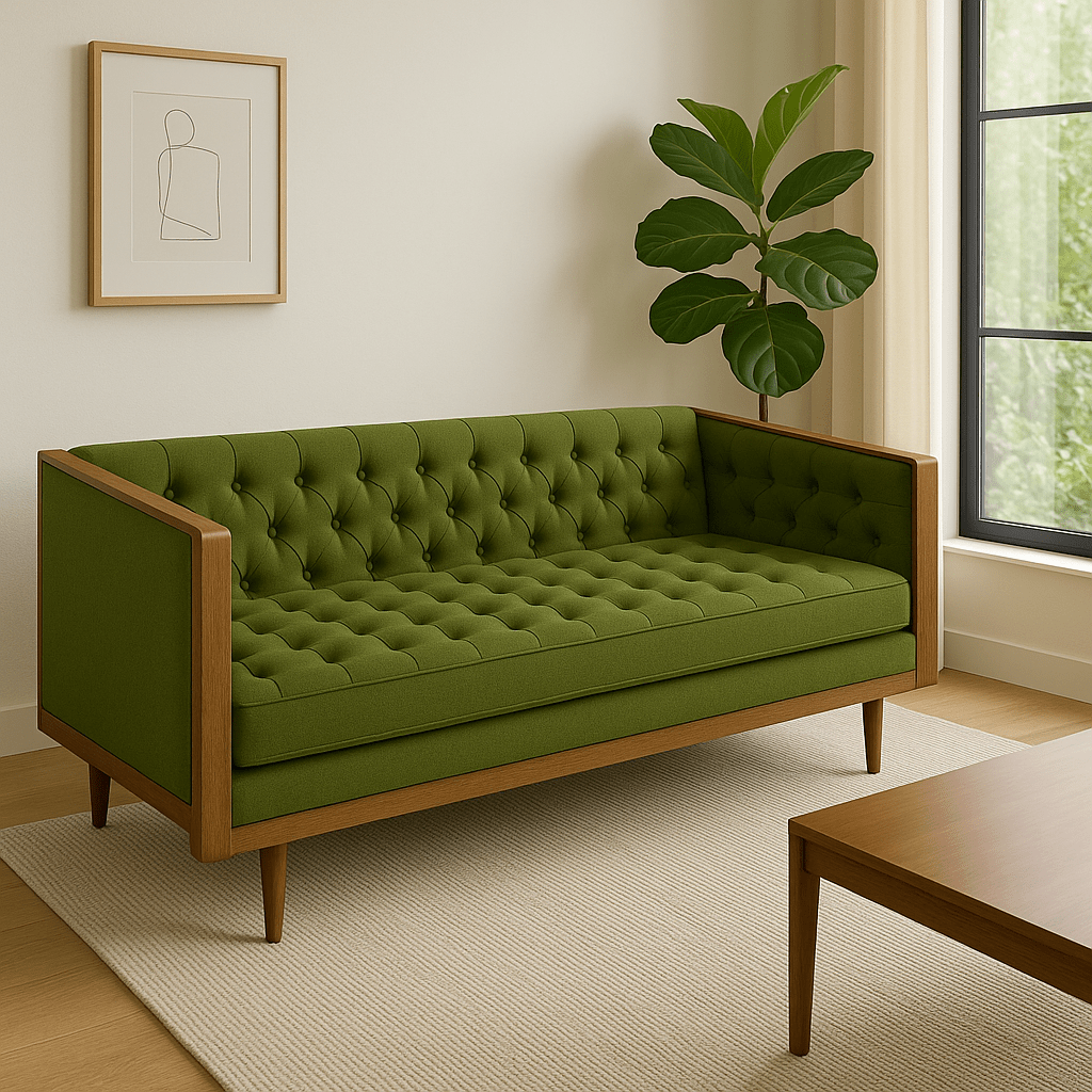 Coorg Collection – Luxury Handcrafted Wooden Sofa - Sekar Lifestyle